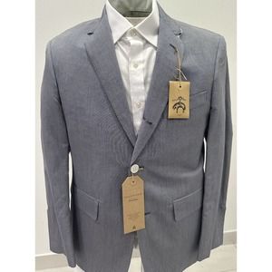 Thom Browne X Southwick X Brooks Brothers Blue Sport Jacket Suit Blazer 38R